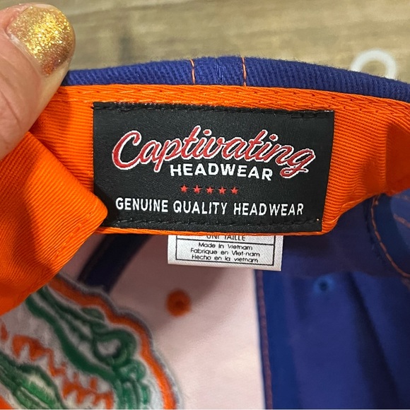 Captivating Headwear Florida Gators unisex adjustable hat NWT - Picture 5 of 5